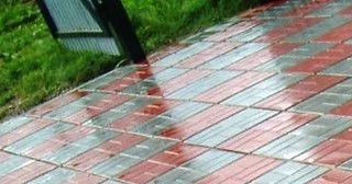 Профессиональная укладка цементной тротуарной плитки в Волжском в октябре